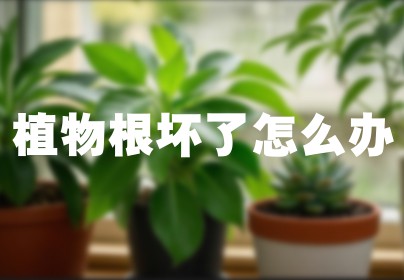 植物根坏了怎么办