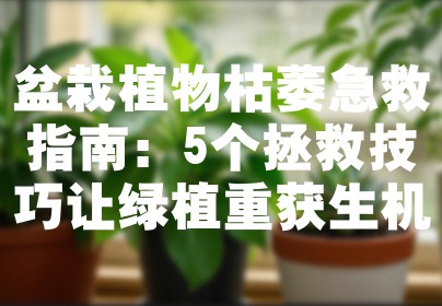 盆栽植物枯萎急救指南：5个拯救技巧让绿植重获生机
